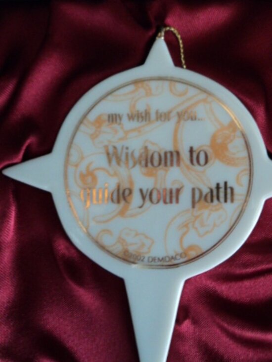 vintage porcelain Christmas ornaments~ Demdaco - Picture 9 of 13